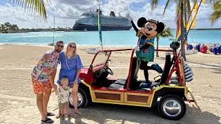 Disney Very Merrytime Cruise Week! | Castaway Cay Day, Pirate Night & Holiday Fireworks!