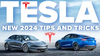 NEW 2024 Tesla Tips & Tricks For Model Y & 3 | Tesla's Best Features