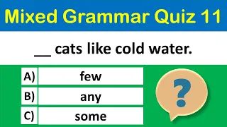 Mixed Grammar Quiz 11 || Can you score 15/15?#mixedgrammarquiz #english #englishgrammar #education