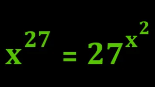 A nice Math Olympiad | Exponent Simplification | Find the Value of x in this Problem ?