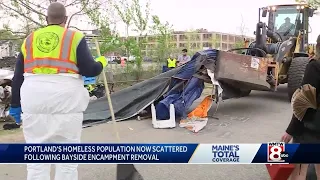 'Wild goose chase': Portland homeless population scattered following Bayside encampment clearing