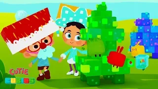 Cutie Cubies 🎲 🎄 Cubo-New Year 🎁🎄 Christmas episodes collection ☀️ Moolt Kids Toons