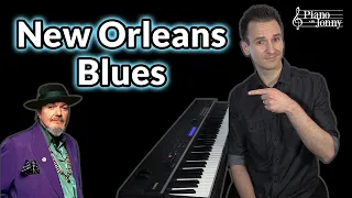 How to play authentic New Orleans Blues Piano 😎