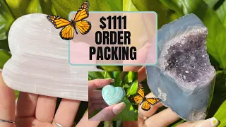 $1111 ORDER PACKING 😱💞🦋✨