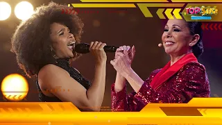 ISABEL PANTOJA BAILA con BREQUETTE cantando «ROLLING ON THE RIVER» | Gran Final | Top Star 2021