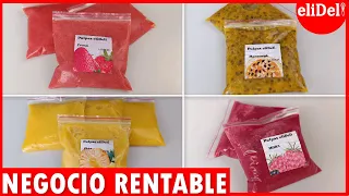 ¡100% NATURAL! Pulpas CASERAS para EMPRENDER con POCO DINERO