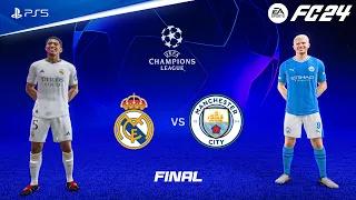 FC 24 - Real Madrid vs Manchester City | UEFA Champions League Final | PS5™ [4K60]
