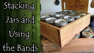 How to Safely Stack Jars and Use the Jar Rings