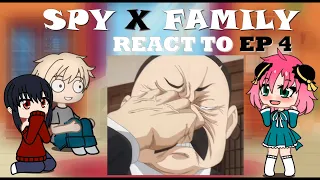 Spy x family react to themselves | Gacha life | spy x family reaction | Anime react | 4K