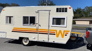 Vintage camper renovation 1969 Winnebago