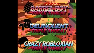 Survive the Disasters 2: Barrel Boy, Delinquent and Crazy Robloxian Death Combo