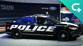 Ford Police Responder Hybrid Sedan: Watch out, bad guys!