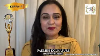 PADMINI KOLHAPURE KIIFFA-4 Byte. KASHI INDIAN INTERNATIONAL FILM FESTIVAL AWARDS-2024.