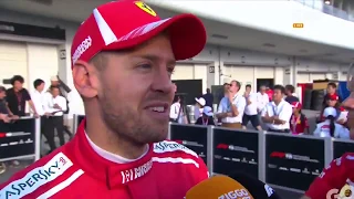 F1 2018 | Japanese GP - Sebastian Vettel Post Race Interview
