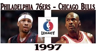 [The NBA Legacy] 1997-1998 season. Philadelphia 76-ers - Chicago Bulls