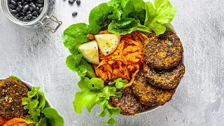 Black Bean Falafels | Vegan + Gluten-Free | Foodaciously