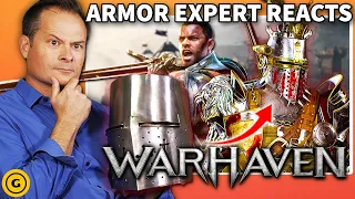 Weapon & Armor Expert Reacts to Warhaven's Arms & Armor