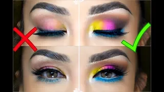 Como hacer tus  SOMBRAS DE OJOS VIBRANTES🌈 / How to Make Any Eyeshadow POP! | auroramakeup