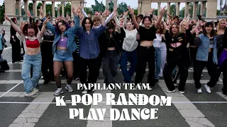 [KPOP IN PUBLIC] Random Play Dance by Papillon Cover Team in Budapest