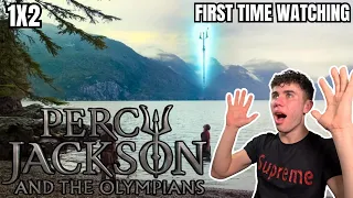 FIRST TIME WATCHING *Percy Jackson and the Olympians* 1x2 Reaction!!