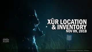 Xur Location & Inventory for 11-9-18 / November 9, 2018 [Destiny 2 Forsaken]