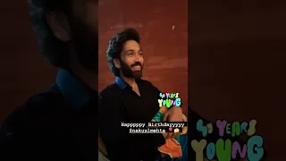 Disha wish Nakuul Mehta birthday 🎉🎂 #badeachhelagtehai2 #ram #happybirthday