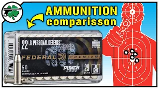 Is 22LR GOOD for Self Defense - Federal PUNCH Ammunition Accuracy