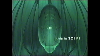 This is Sci Fi bumper ident (2000) advert