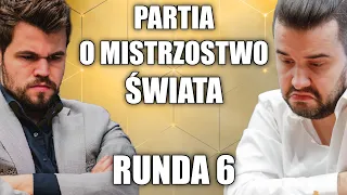 136 RUCHÓW i 8h GRY! | MECZ o MISTRZOSTWO w SZACHACH - runda 6 | Carlsen - Nepo | szachy 2021