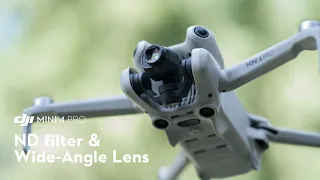 DJI Mini 4 Pro｜ND Filter & Wide Angle Lens