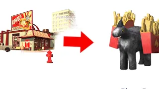 Fries goat in goatville (Goat Simulator)