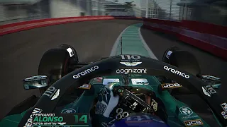 Fernando Alonso AMR23 Onboard | 2023 Saudi Arabia Grand Prix