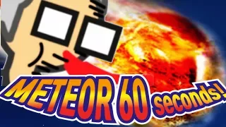 Meteor 60 Seconds! what would you do ? gameplay (all  endings )