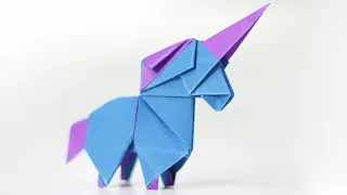 Easy Origami Unicorn - How to Fold