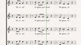 O La, O Che Bon Eccho! (Orlando di Lasso) - Soprano