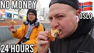 LIVING for FREE in Oslo, Norway for 24 HOURS ft ClickForTaz