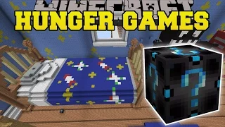 Minecraft: BEDROOM HUNGER GAMES - Lucky Block Mod - Modded Mini-Game
