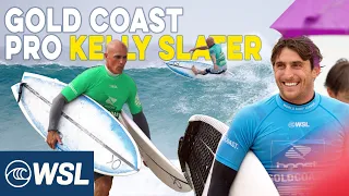 Kelly Slater FINAL Heat at the Gold Pro Challenger Series 2022 at Snapper Rocks