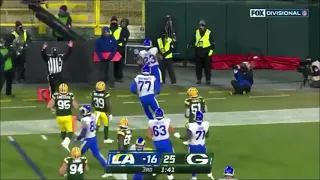 Rams convert 2-Point conversion on trick play Rams Vs Packers