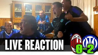 MATTI SQUILIBRATI‼️ MILAN-INTER 0-2 [live reaction]