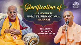 Glorification of H.H.Gopal Krishna Goswami Maharaj by H.H.Bhakti Rasamrita Swami Maharaj