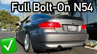How to Build a Full Bolt-On N54 *Over 400HP*