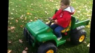 John Deere Ride On Toy Tractor