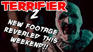 TERRIFIER 2: 4 MINUTE CLIP REVEALED THIS WEEKEND!!