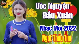 Ước Nguyện Đầu Xuân, Tâm Sự Nàng Xuân - LK Nhạc Xuân 2022 TOÀN BÀI HAY, Nhạc Tết Thịnh Hành 2022