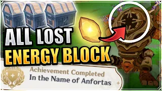 ALL Lost Energy Blocks Location (In the Name of Anfortas Secret Achievement Genshin Impact Sumeru