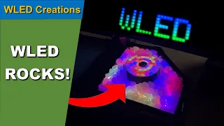 WLED Button and Luminous Rocks (ESP8266 Arduino DIY Project)