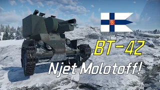 When the snow starts speaking Finnish... BT-42 Montage | War Thunder