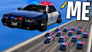Trolling Cops with Flying Police Car on GTA 5 RP