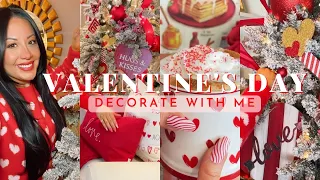 💌 NEW VALENTINE'S DAY DECORATE WITH ME | DOLLAR STORE DIY VALENTINE'S DAY TREE + GARLAND